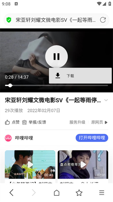 掌上瀏覽器