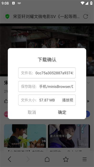 掌上瀏覽器