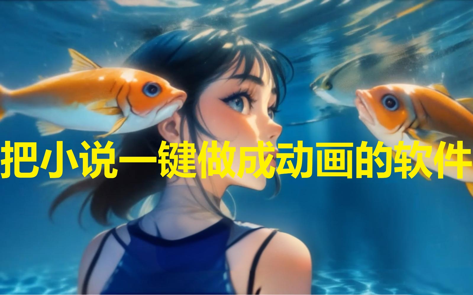 把小說一鍵做成動畫的軟件