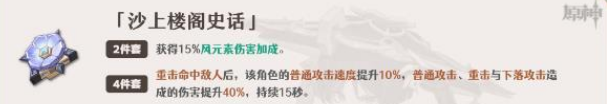 原神流浪者圣遺物搭配是什么