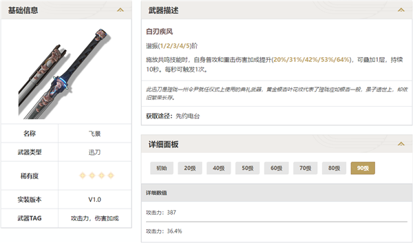 鳴潮大月卡武器選哪個