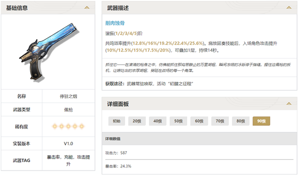 鳴潮常駐武器池選哪個