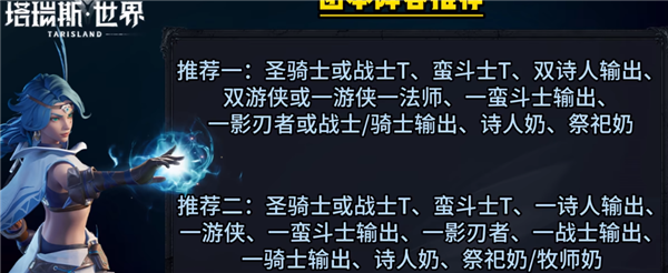 塔瑞斯世界什么職業(yè)強