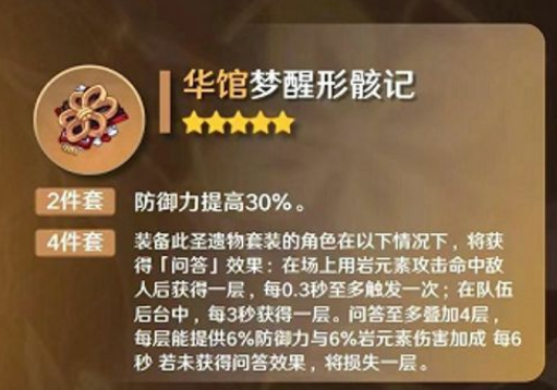 原神阿貝多圣遺物搭配是什么