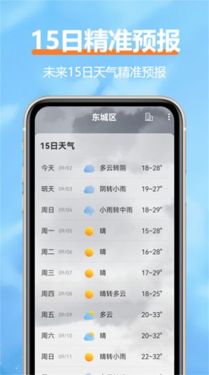 舒云天气预报截图2: