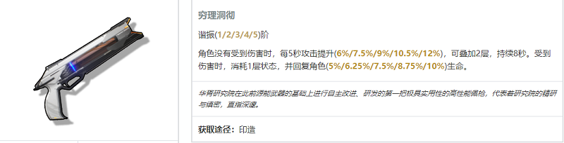 鳴潮莫特斐武器選擇