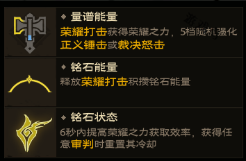 塔瑞斯世界圣騎士技能和天賦秘技介紹