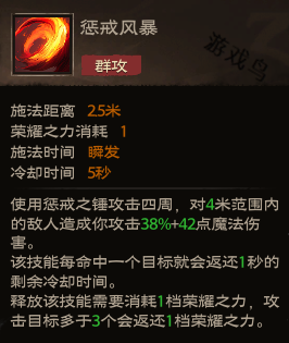 塔瑞斯世界圣騎士技能介紹