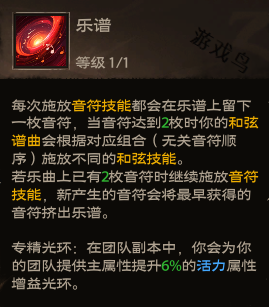塔瑞斯世界吟游詩人技能