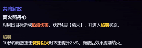 鳴潮長離技能介紹