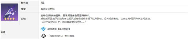 崩壞星穹鐵道希兒突破材料是什么