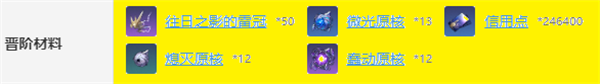 崩壞星穹鐵道阿蘭突破材料是什么
