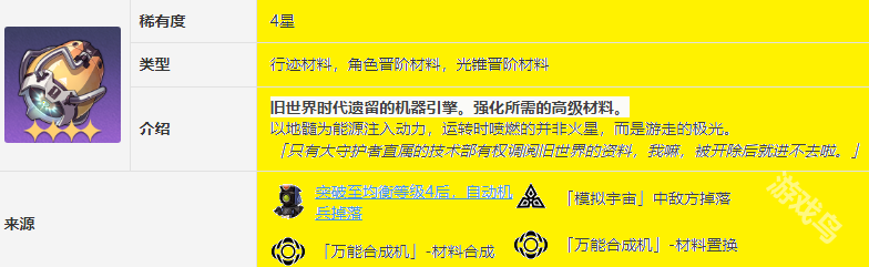 崩壞星穹鐵道桑博突破材料是什么