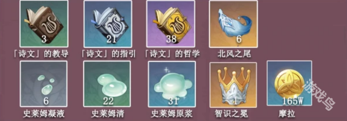 原神溫迪天賦突破材料是什么