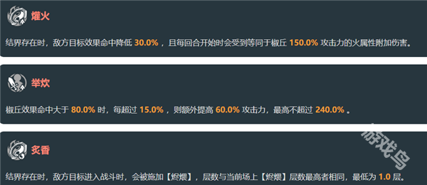 崩壞星穹鐵道椒丘技能爆料