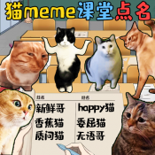 猫meme热梗