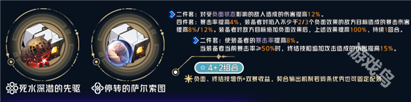 崩壞星穹鐵道黃泉遺器推薦