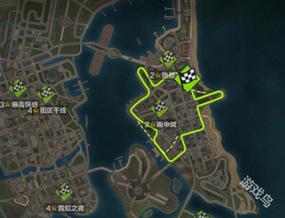 極品飛車集結(jié)極樂海岸跑圖技巧是什么