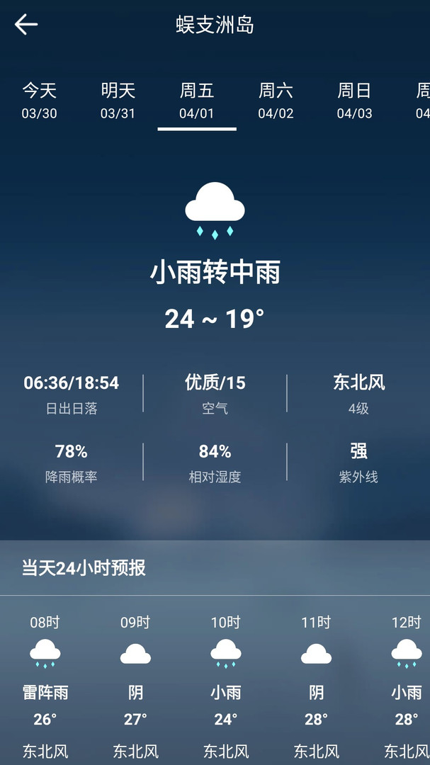 知趣天气截图2: