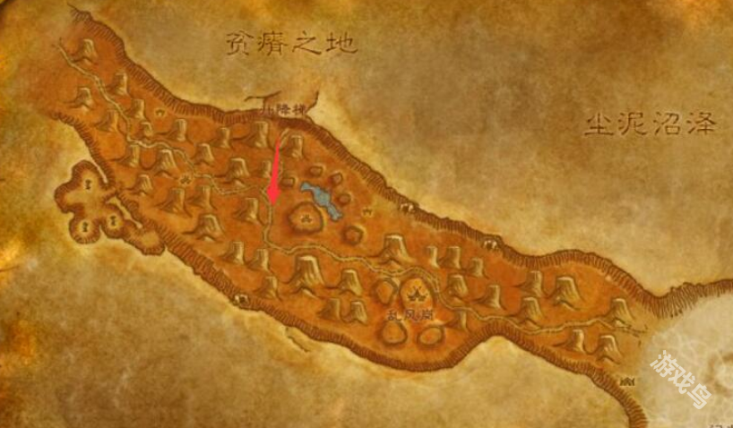魔獸世界黑云峰怎么上去
