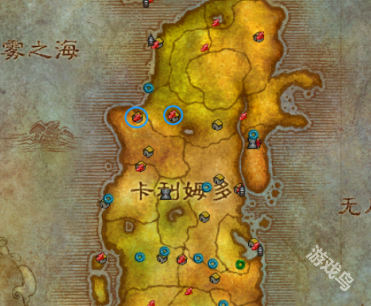 魔獸世界灰谷怎么去石爪山脈