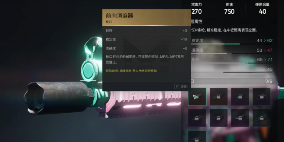 七日世界向前消焰器位置在哪