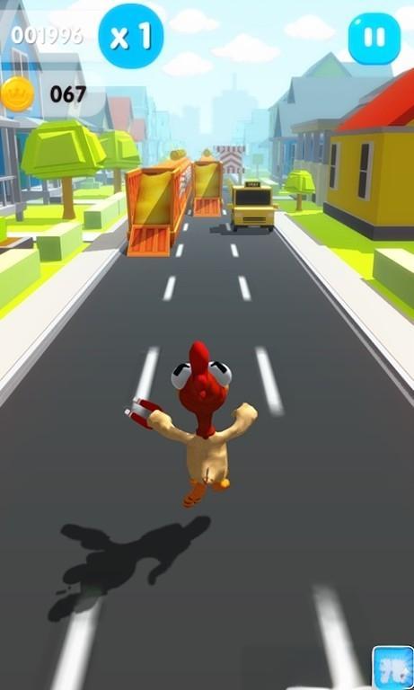 小雞賽跑