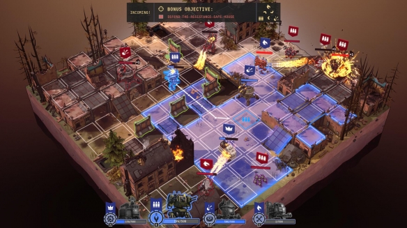 新機甲肉鴿游戲鐵銹風云已在Steam推出免費試玩