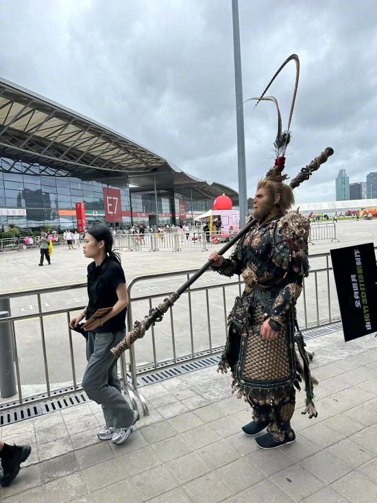 ChinaJoy展會上驚現(xiàn)黑神話悟空cos