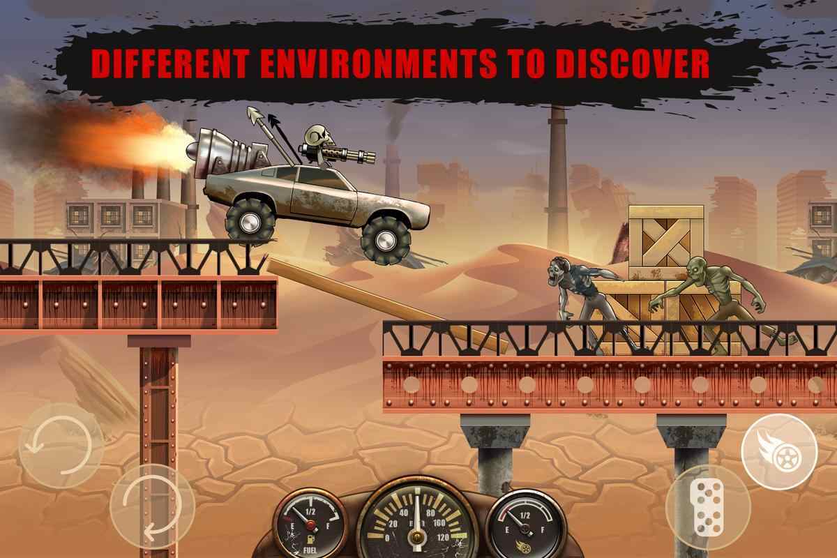 山地僵尸賽車中文版截圖1