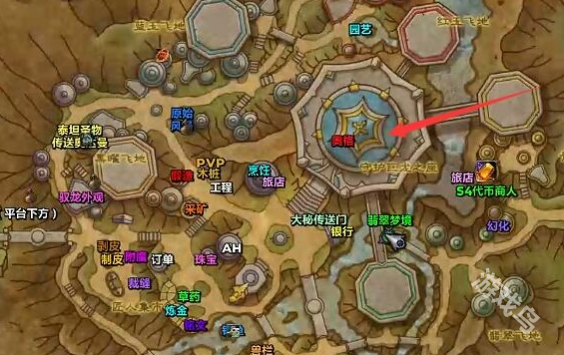 魔獸世界瓦德拉肯怎么去部落