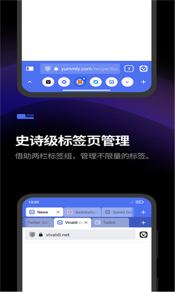 vivaldi瀏覽器截圖1