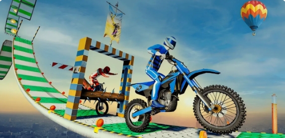 極限3D摩托車騎行截圖3