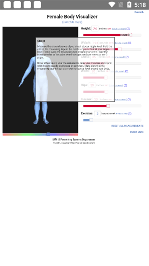 bodyvisualizer身材模擬器截圖4