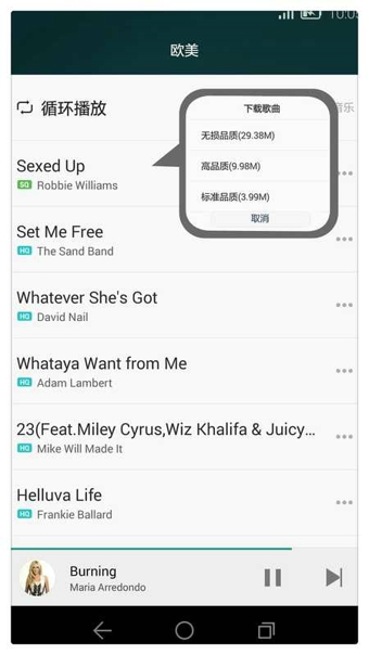 华为音乐最新版截图2: