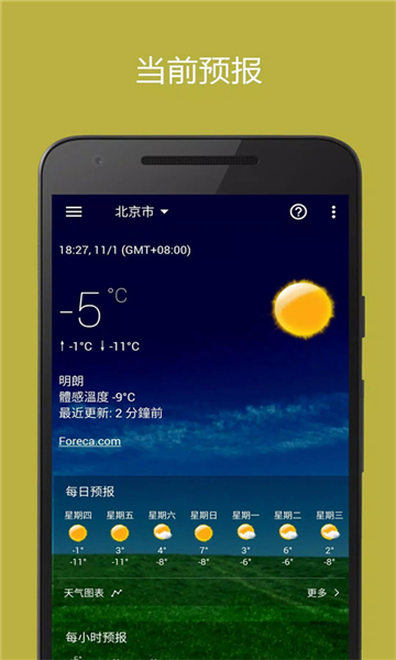 透明時鐘及天氣截圖1