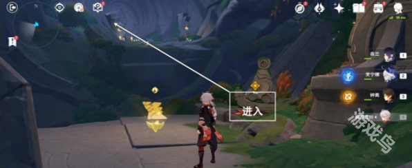 原神黑石湮落白石下副本寶箱在哪