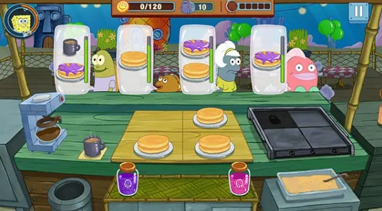 spongebob餐廳游戲