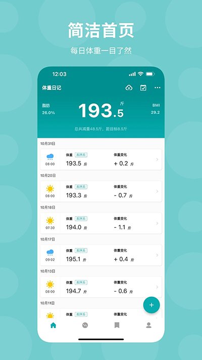 體重日記截圖5
