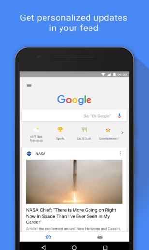 谷歌googleapp截圖1