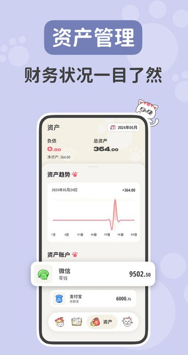喵錢記賬app截圖4