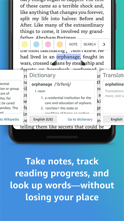 kindle閱讀器app截圖2
