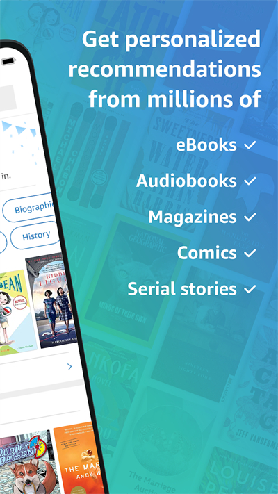 kindle閱讀器app截圖3