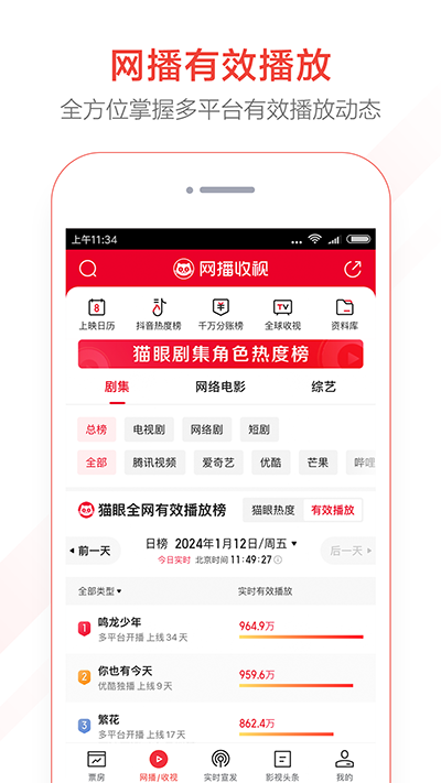 貓眼票房專業(yè)版截圖2