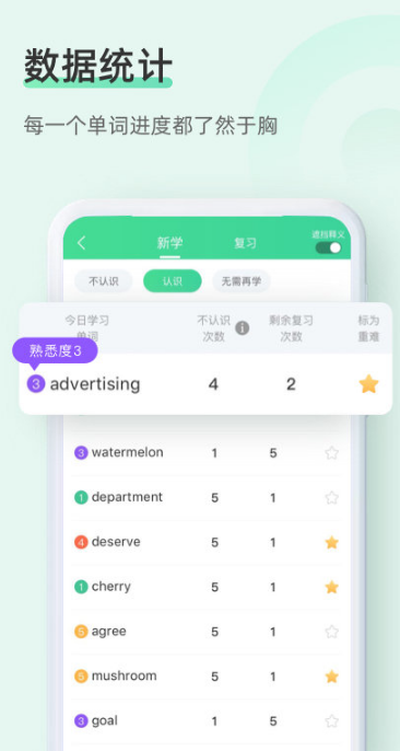 知米背單詞app截圖2