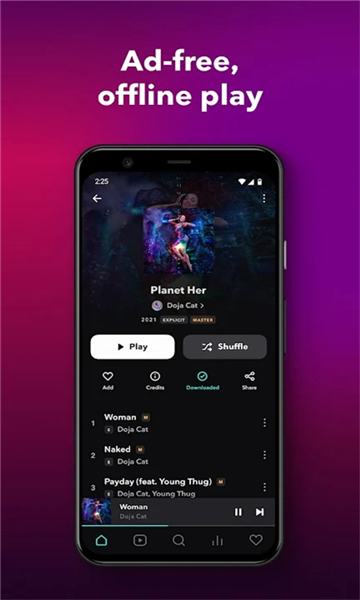 tidal音樂截圖5