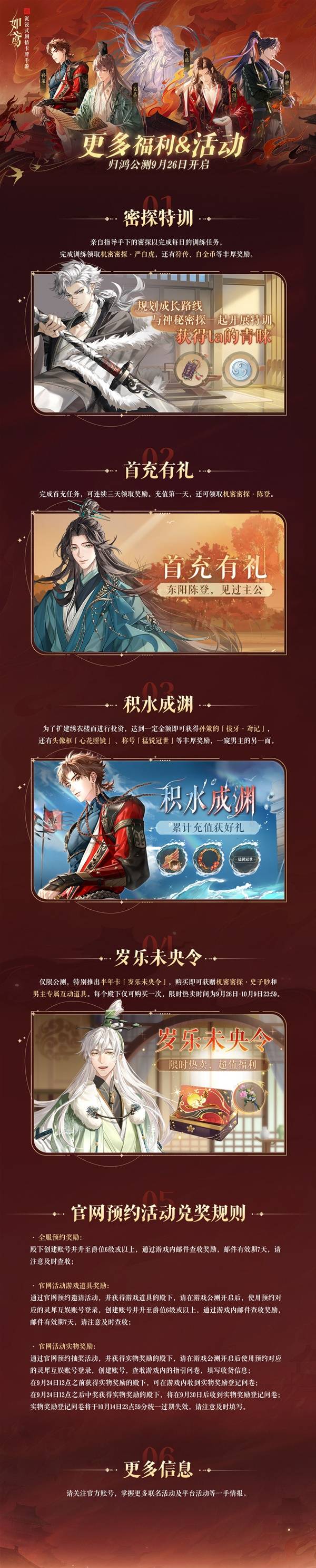 如鳶開服福利活動介紹