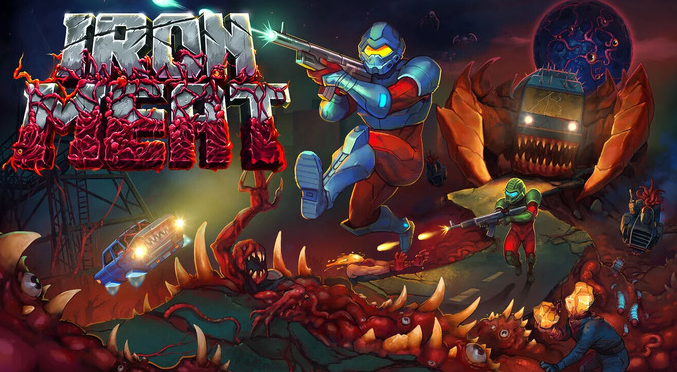 魂斗羅精神續(xù)作Iron Meat登陸多平臺(tái)