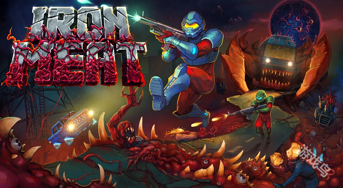 魂斗羅精神續(xù)作Iron Meat登陸多平臺