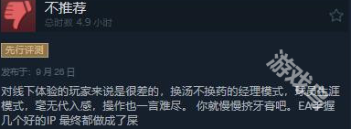EA SPORTS FC 25在Steam正式發(fā)售 評價“褒貶不一”